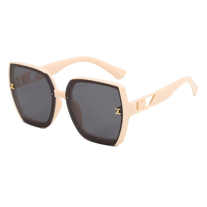 Damen quadratische Sonnenbrille mit hochwertigem Gestell und UV-Schutz Karnz