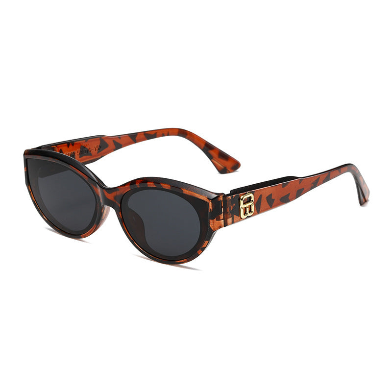 Damen trendige Cat-Eye Sonnenbrille mit luxuriösem Design Karnz