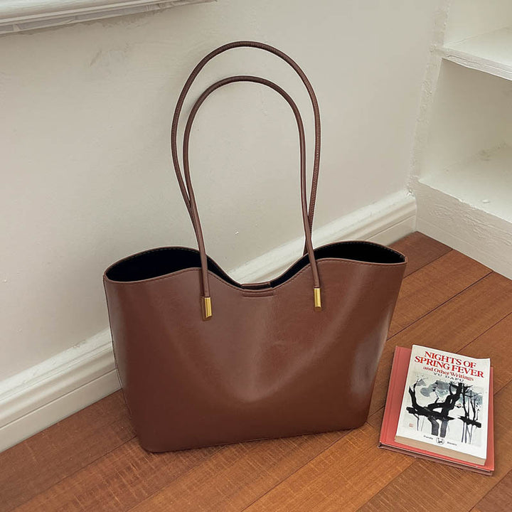 WoElegant Faux Leather Tote Bag Karnz