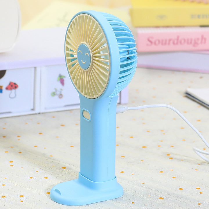 Damen Tragbarer Handventilator mit ergonomischer Form und USB-Ladefunktion Karnz