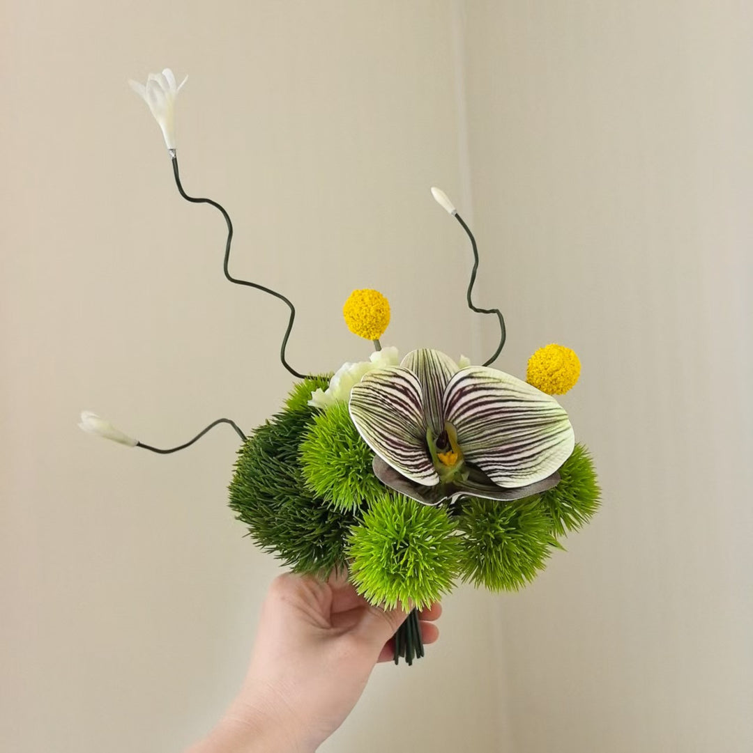 Texturiertes florales Zentrumstück