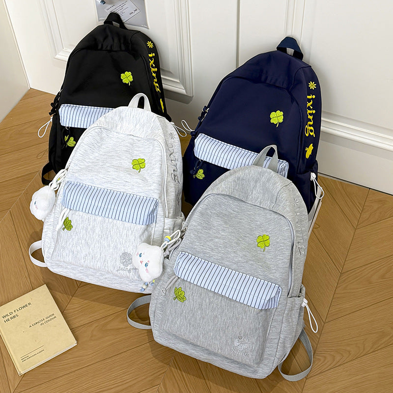 Verspielt Bestickter Lässiger Rucksack Karnz