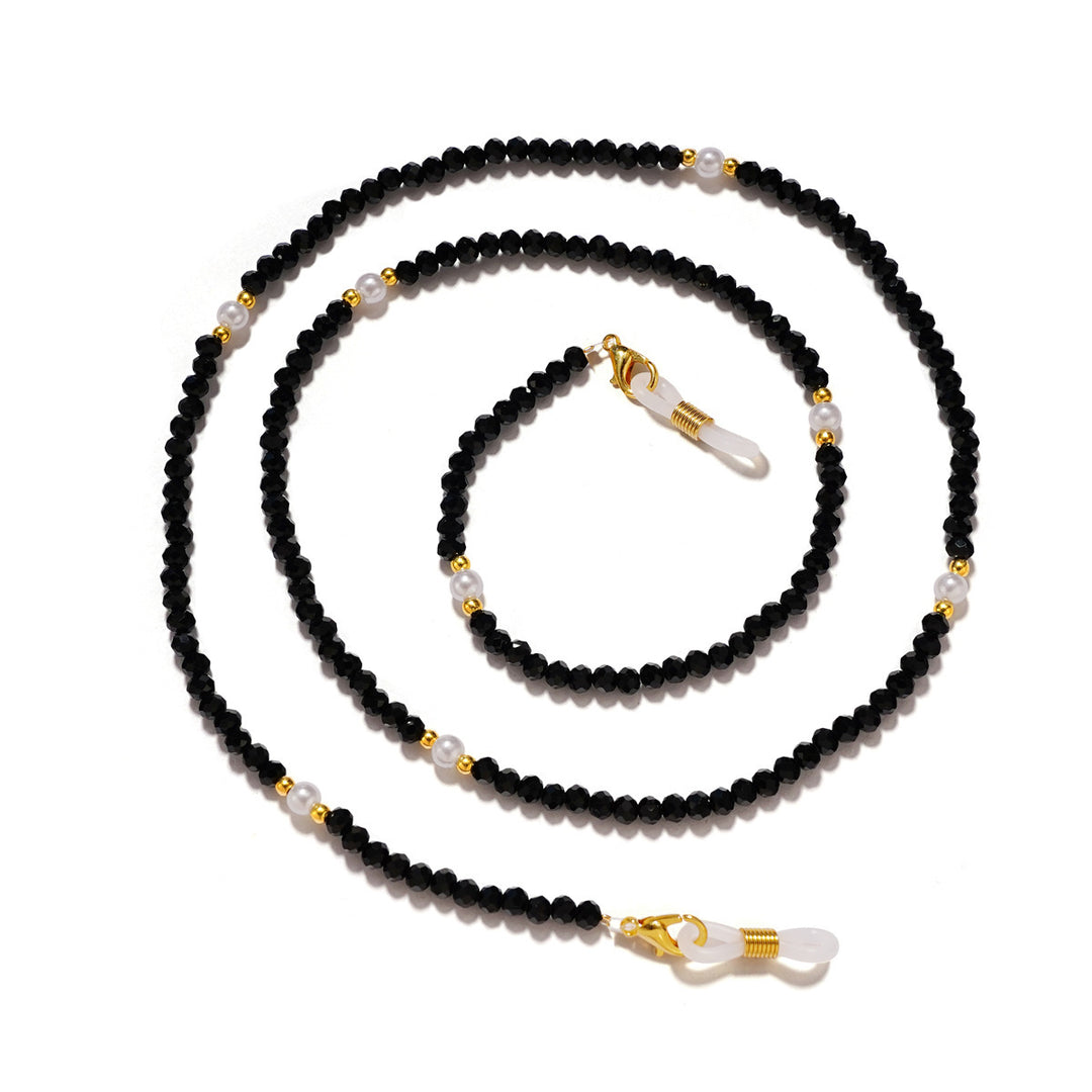 Elegante Perlbrillekette Karnz