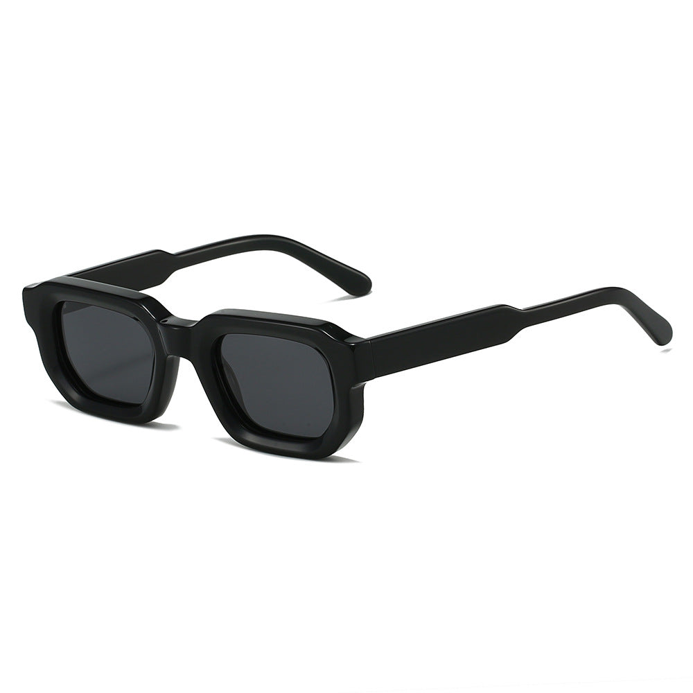Damen moderne Sonnenbrille mit eckigem Rahmen und UV-Schutz Karnz