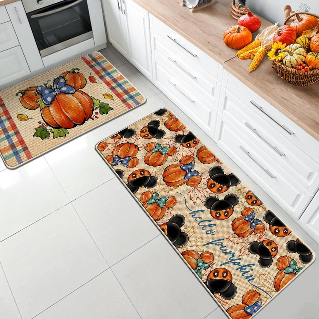 Herbstthema dekorative Matte