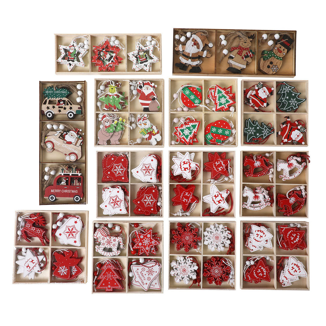 Festliche Baumförmige Ornamente Karnz