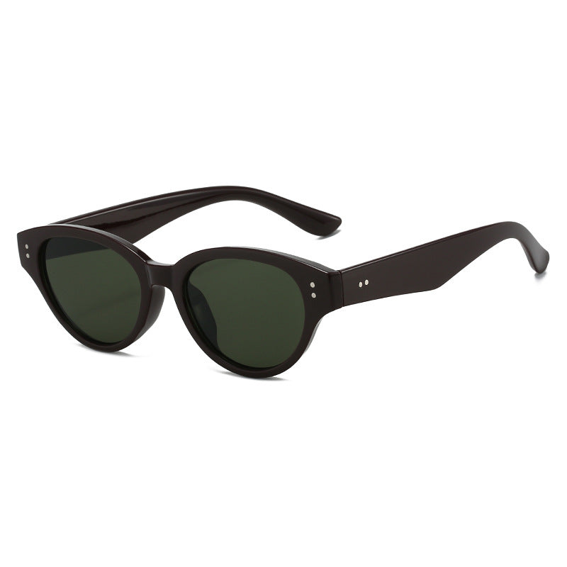 Damen Cat-Eye Sonnenbrille mit retro-inspirierter Rahmenstruktur Karnz