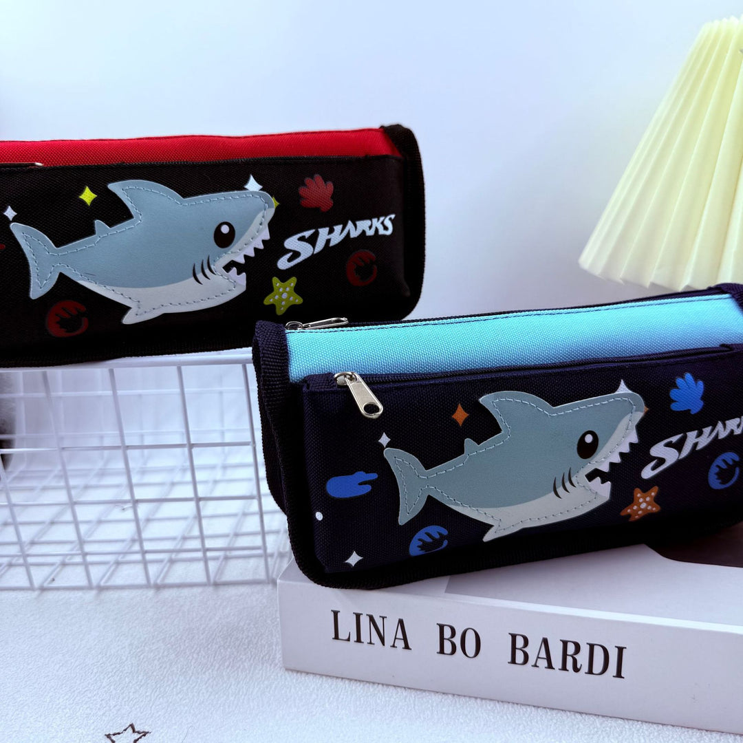 Stylisches Haifisch Design Stiftetui Karnz