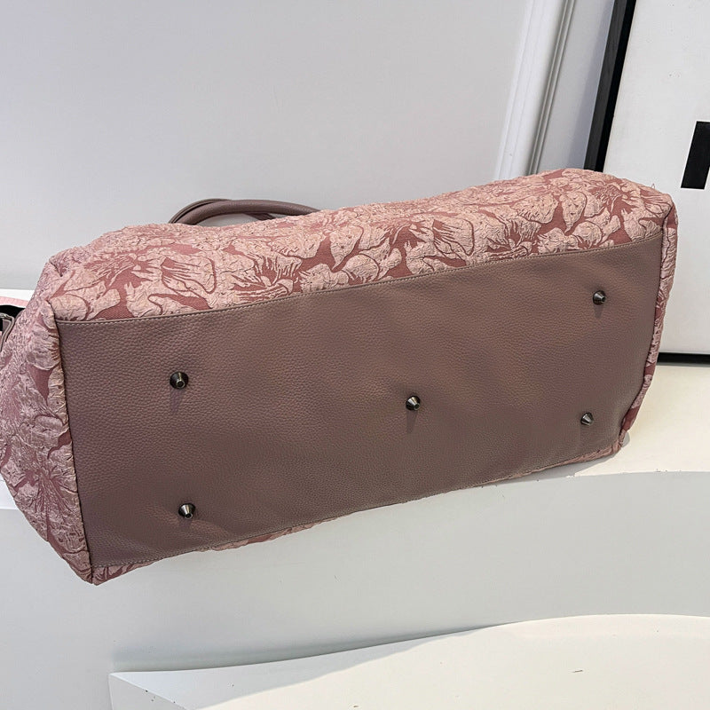 Stylische Blumenmuster Reise-Duffel-Tasche Karnz