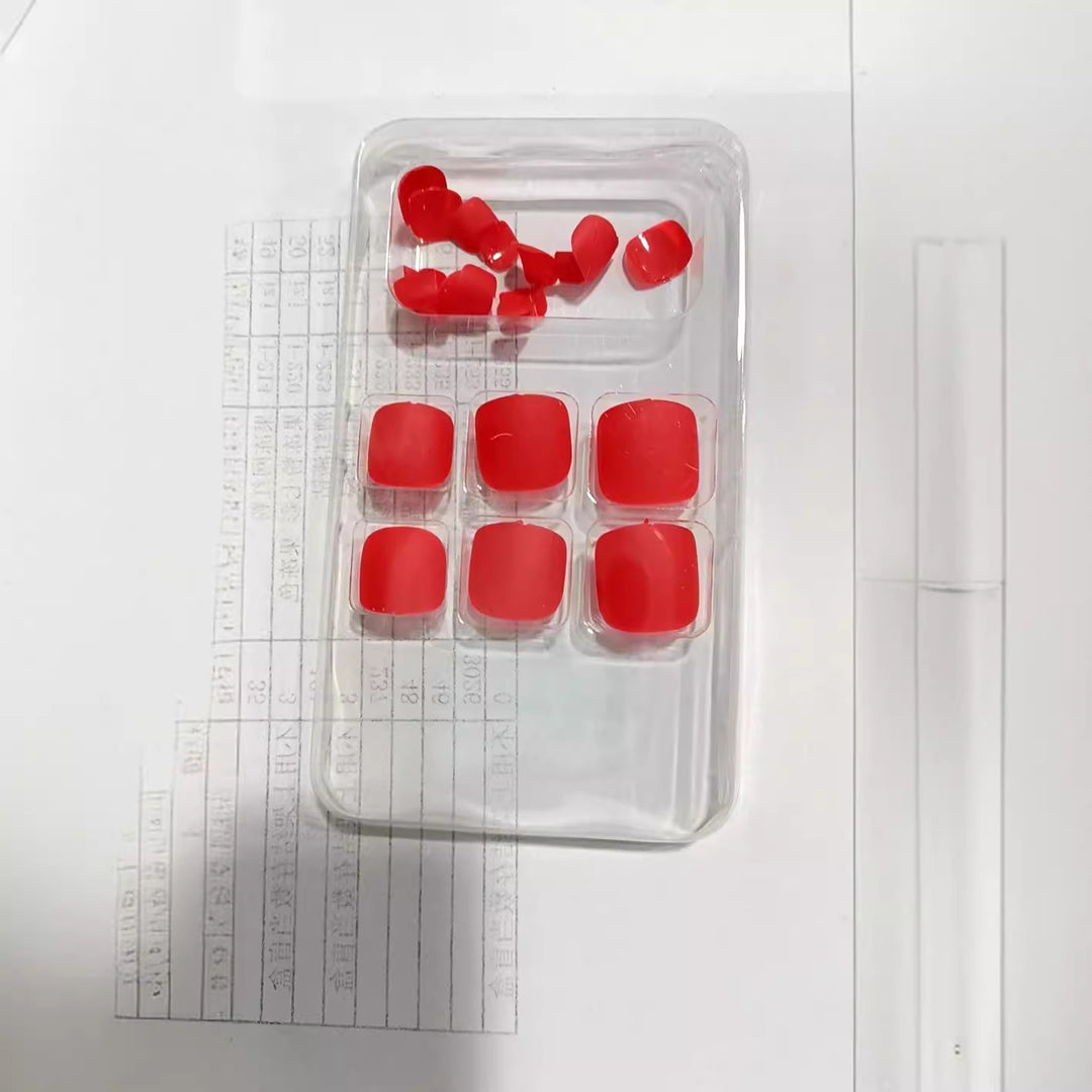 Premium Square Press-On Nail Tips Karnz