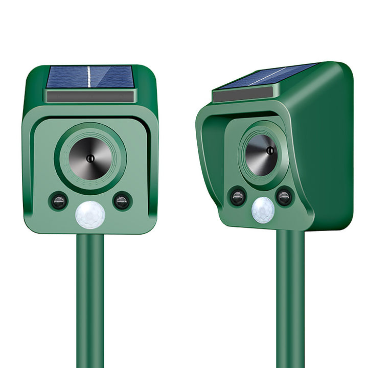 Solarbetriebenes Hochfrequenz-Tierabwehrgerät Karnz