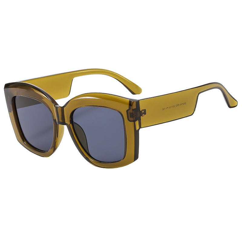 Damen Oversized Sonnenbrille mit kreativem Design und hochwertigem UV-Schutz Karnz