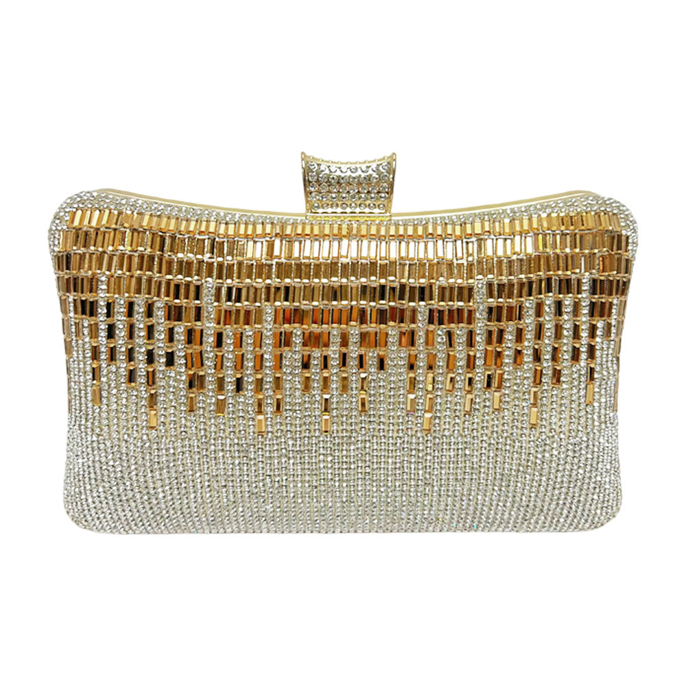 Dekorative Kristall Clutch