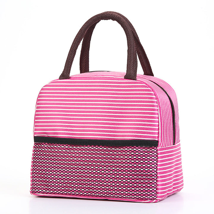 Isolierte gestreifte Lunch-Tasche Karnz