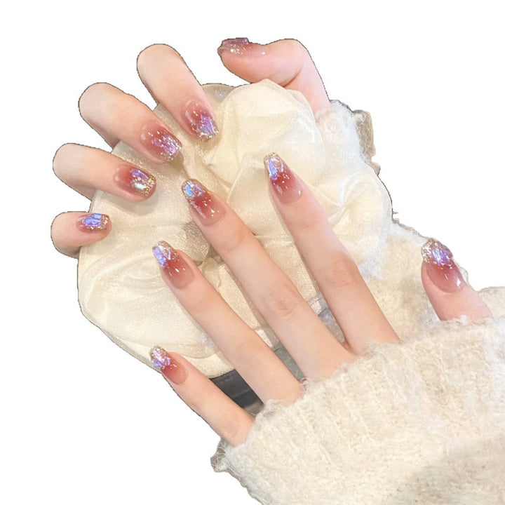 Premium Glitzernde Nagelspitzen Karnz