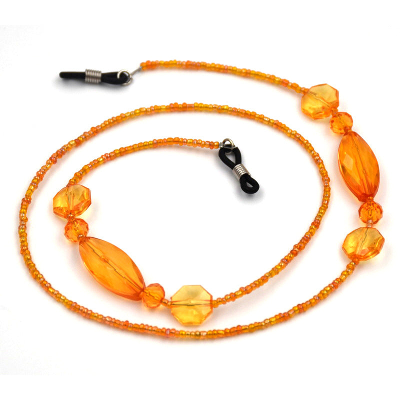 Stylische Perlen-Brillen-Kette Karnz