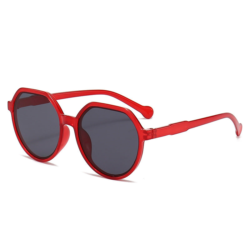 Modische Übergroße Geometrische Sonnenbrille