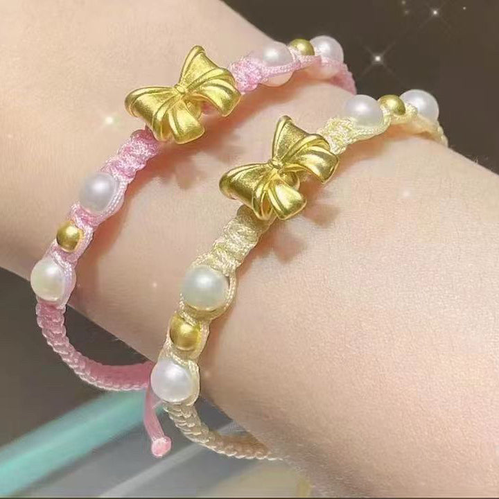 Verstellbares Schleifen-Charm-Armband Karnz 1788856994
