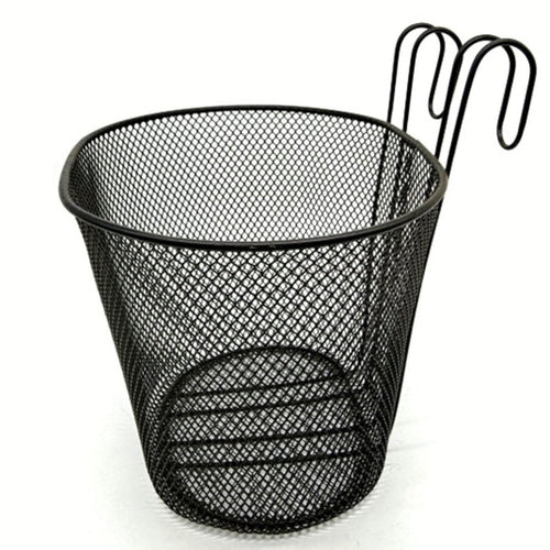 Mesh-Front-Fahrradkorb mit Über-den-Lenker-Haken Karnz