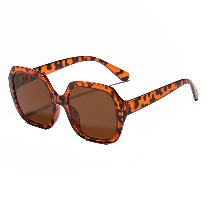 Damen oversized Sonnenbrille mit innovativem Rahmen Karnz