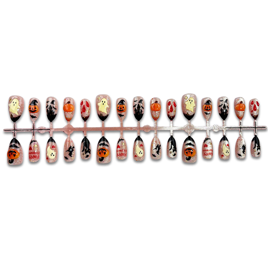 Kreatives, Halloween-Themen-Widder-Nagelkunst-Set