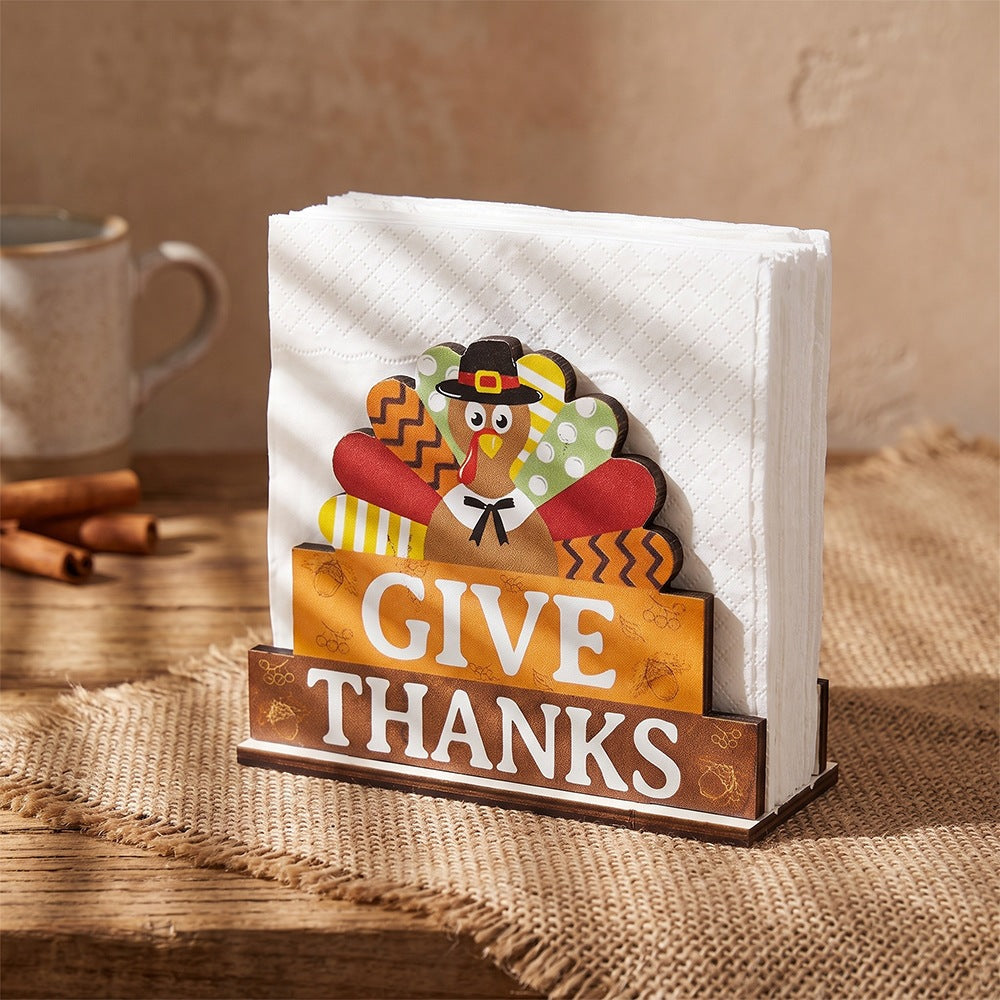 Dekofigur Thanksgiving Truthahn Karnz