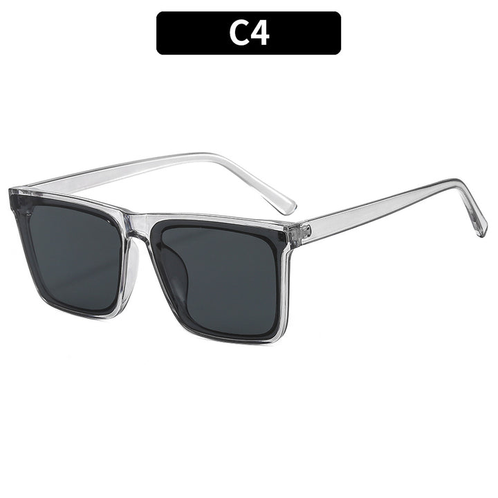 Retro-inspirierte quadratische Sonnenbrille