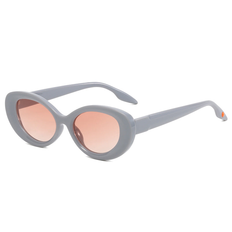 Damen elegante Retro-Sonnenbrille mit UV-Schutz Karnz