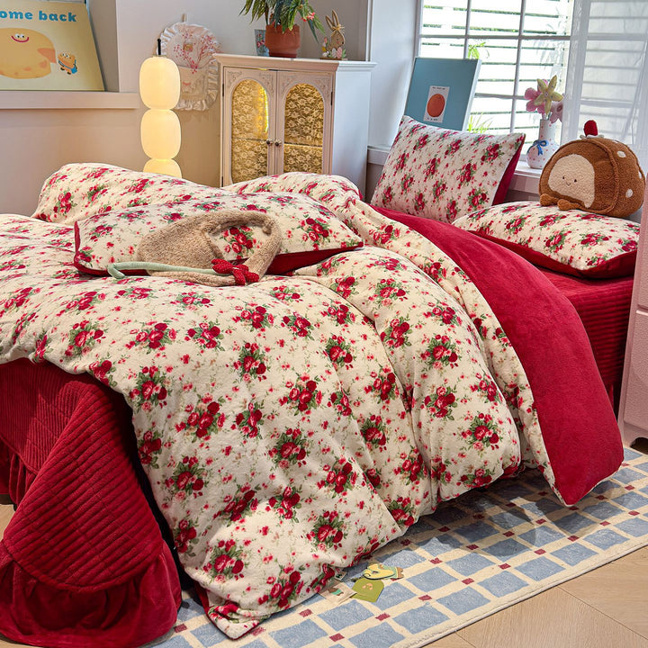 Cartoon Themed Cozy Bettwaren Set