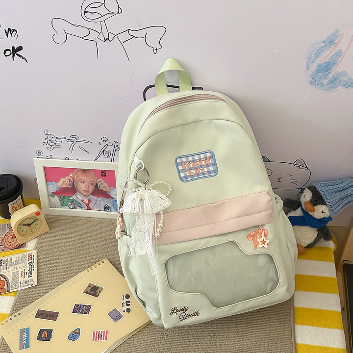 Niedlicher Cartoon-verzierter Mini-Rucksack Karnz