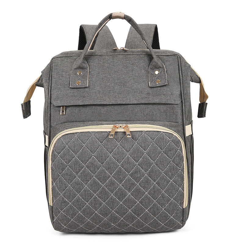 Multi-Funktionaler Gep quilteter Reise-Rucksack Karnz