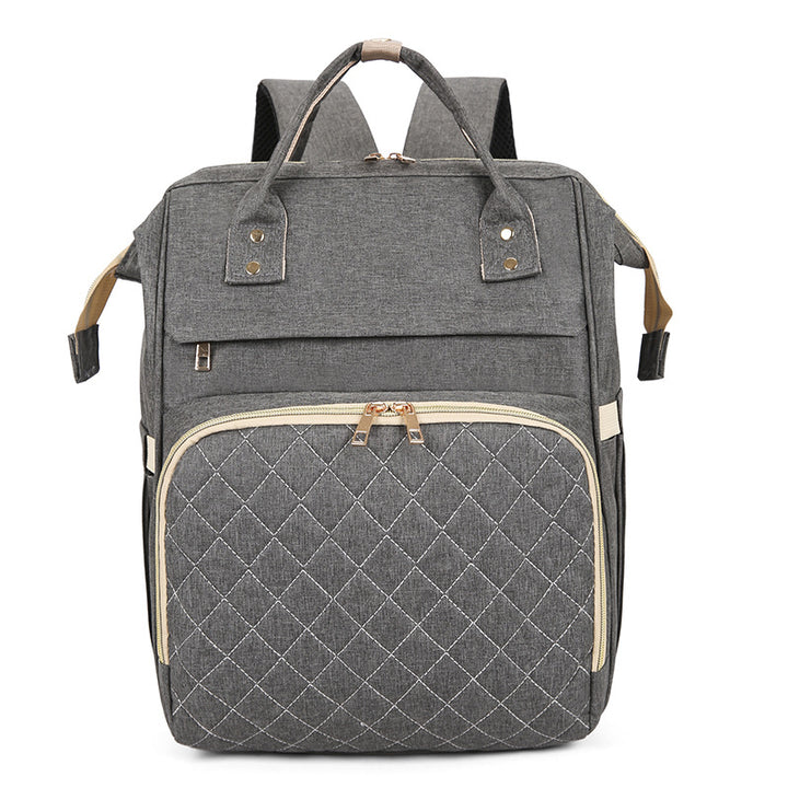 Multi-Funktionaler Gep quilteter Reise-Rucksack Karnz