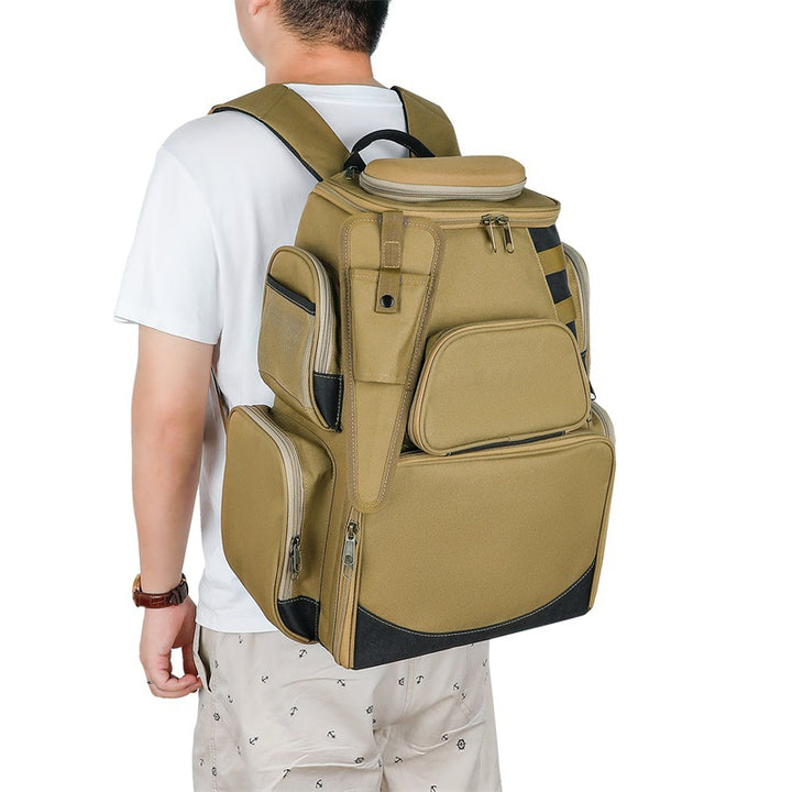 Multi-Fach Angeltasche Rucksack Karnz