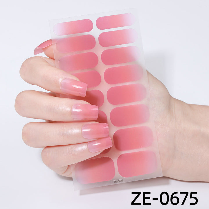 Gradient Gel Nagel Wraps