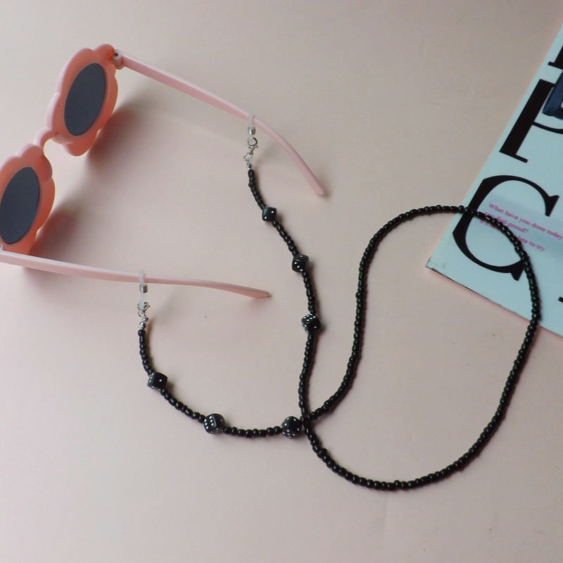 Sonnenbrille mit Modischem Perlenband Karnz