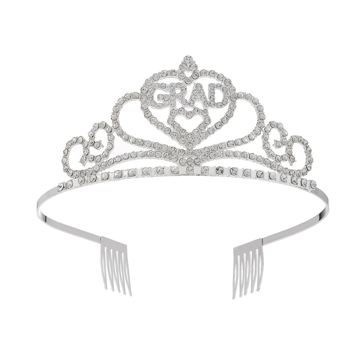 Damen Dekorative Kristall-Tiara Karnz