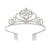 Damen Dekorative Kristall-Tiara Karnz