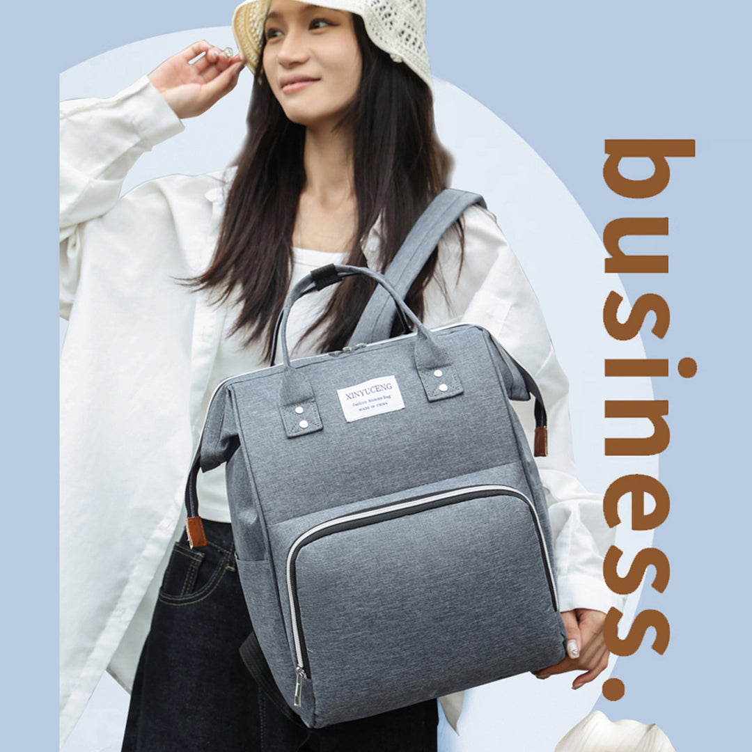 Multi-Taschen Baby Pflege Rucksack Karnz