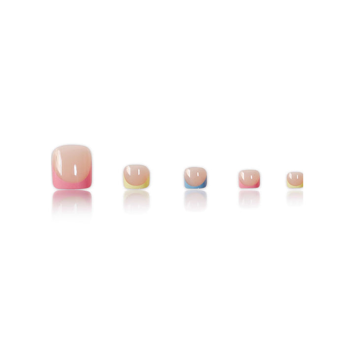 Dekoratives French Tip Nail Art Set Karnz
