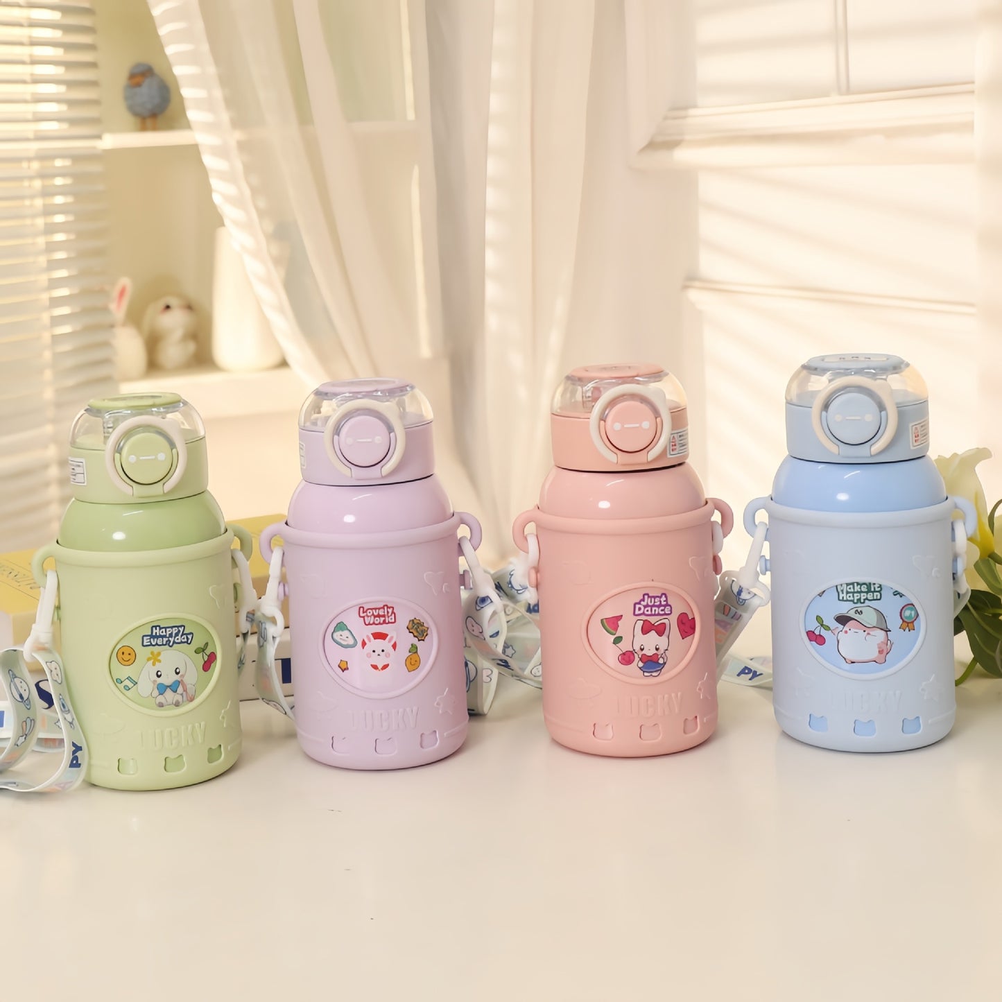 Damen Isolierte Trinkflasche mit kinderfreundlichem Design Karnz