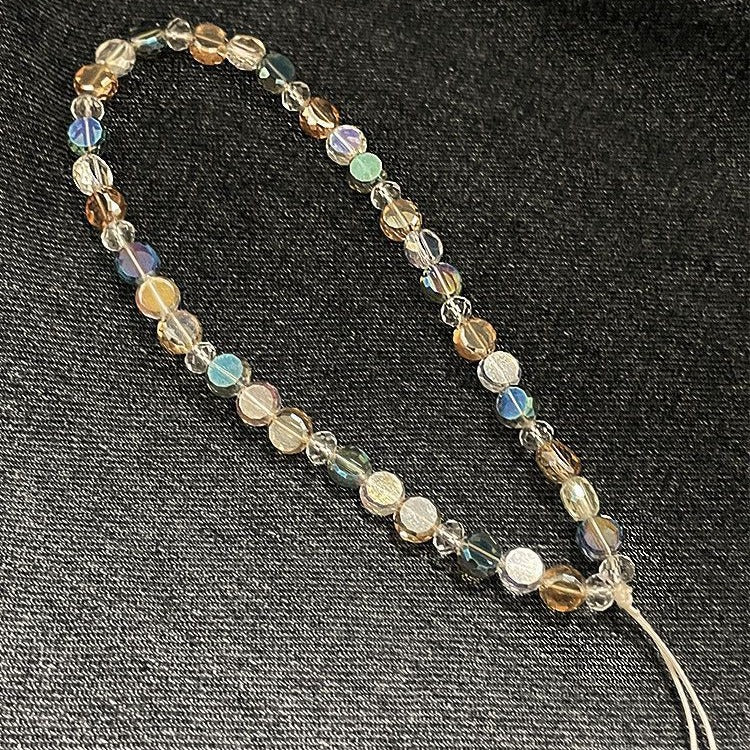 Elegante handgefertigte Perlen-Brillenband Karnz