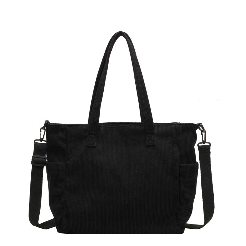 Texturiertes Multi-Taschen Reise Tote Karnz