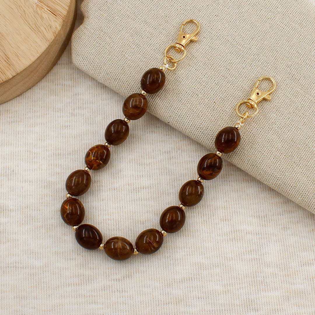 Chunky Beaded Brillen Kette Karnz