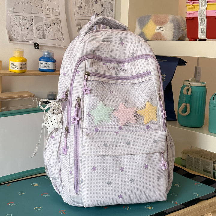 Niedlicher Cartoon-Printed Rucksack Karnz