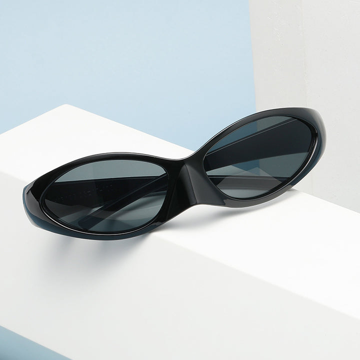 Damen Sportliche Sonnenbrille mit aerodynamic Design Karnz