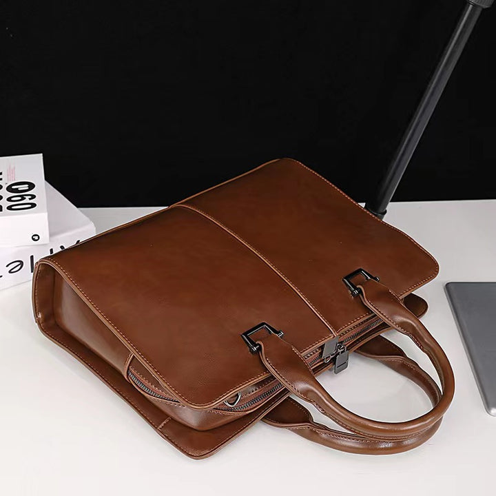 Professionelle Leder Aktentasche