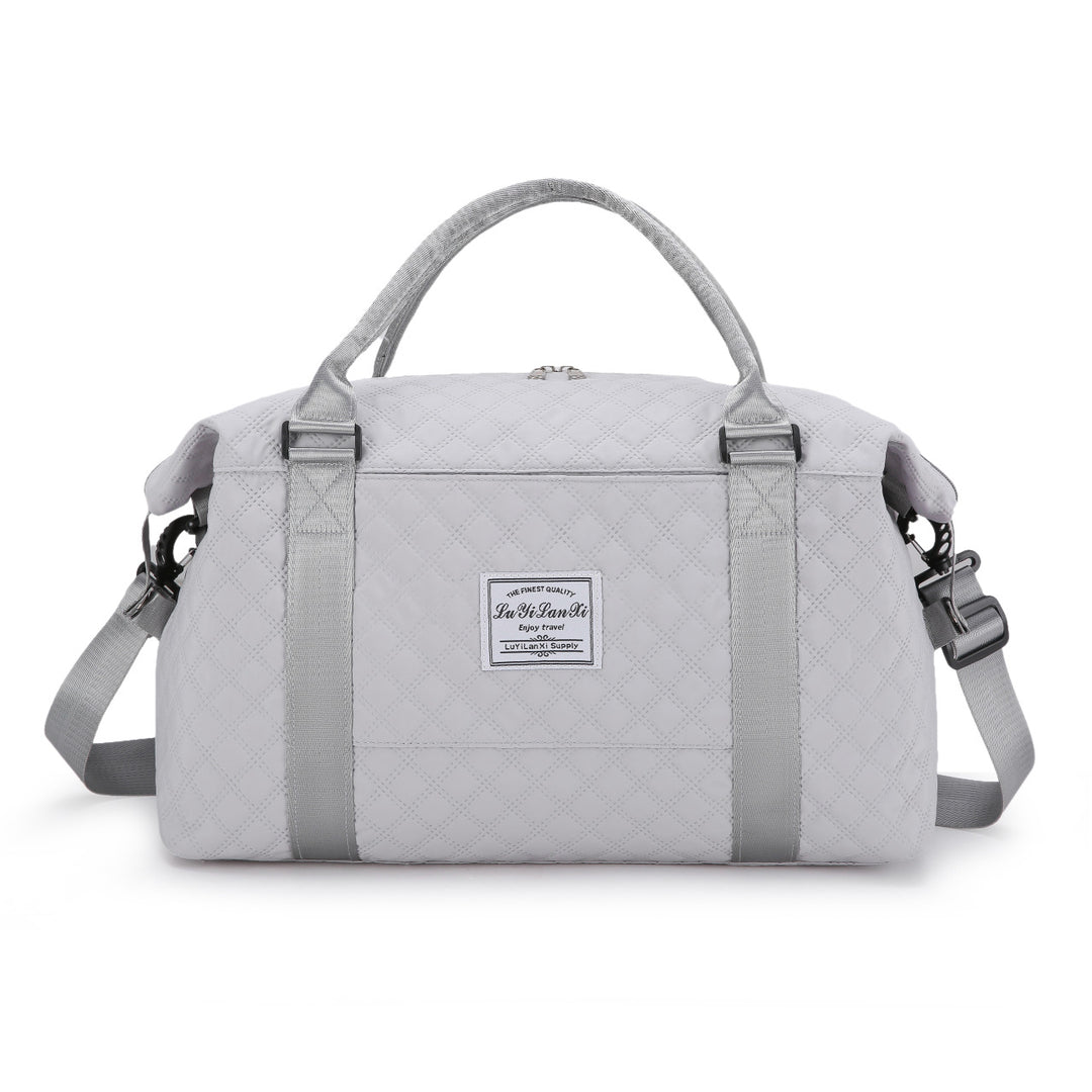 Elegante gesteppte Reisetasche