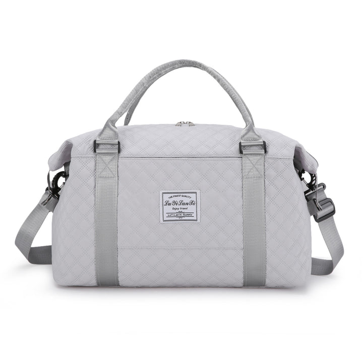 Elegante gesteppte Reisetasche