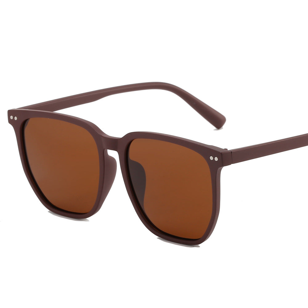 Damen modische Sonnenbrille im klaren Design Karnz