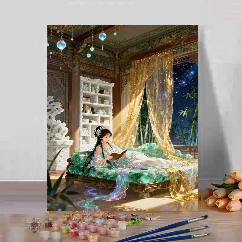 Fantasy Landschaft Malen nach Zahlen Kunstset Karnz